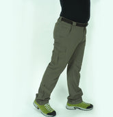 Mens Jack Wolfskin Stromboli 5006172 Coconut Brown Comfort Fit Hiking Trousers